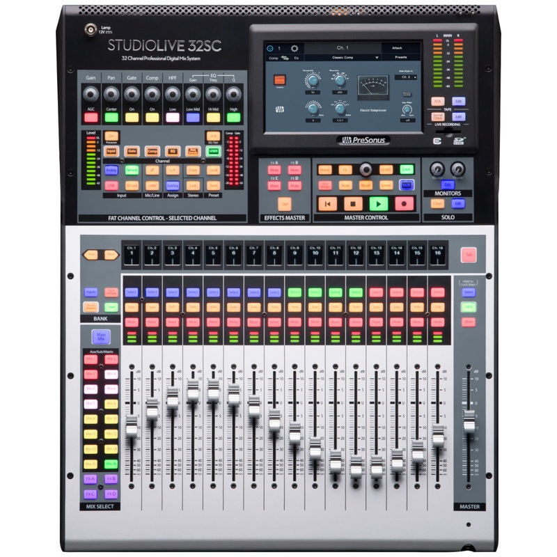 PreSonus StudioLive Series III 32SC Digital Console Mixer – Gray