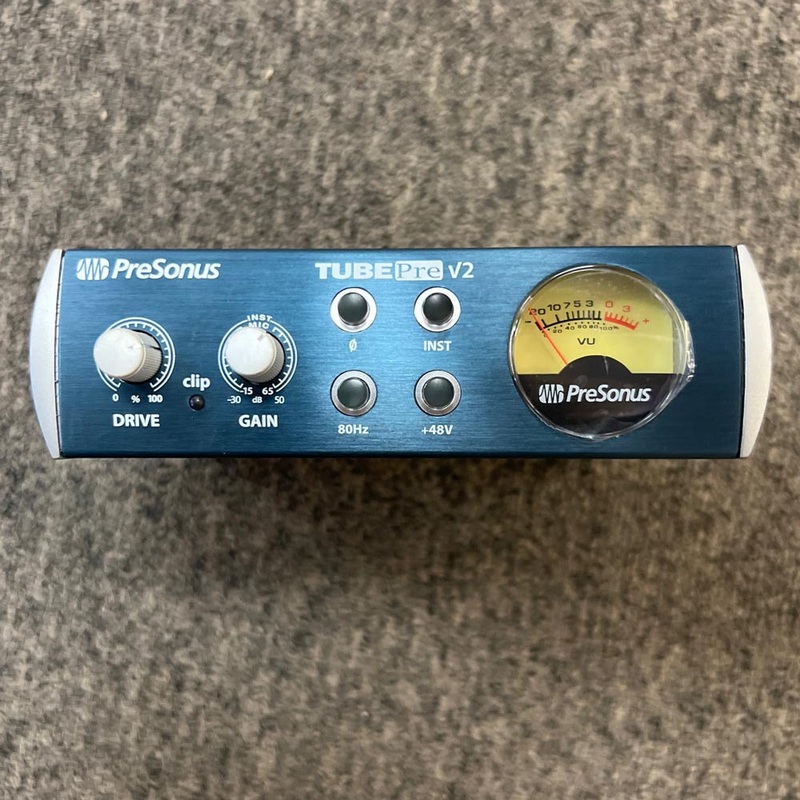 PreSonus TubePre V2 One Channel Professional Tube Preamp / DI Box (Pre-Owned)