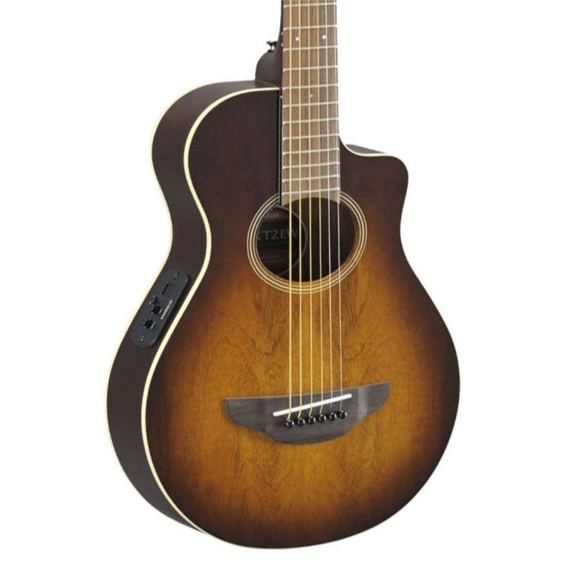 Yamaha APXT2EW 3/4 Sized Acoustic-Electric Guitar – Tobacco Brown Sunburst