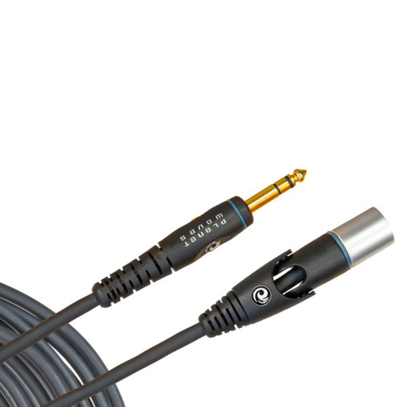 DAddario PW-M-25 Custom Series Microphone/Powered Speaker Cable – XLR to XLR – 25ft