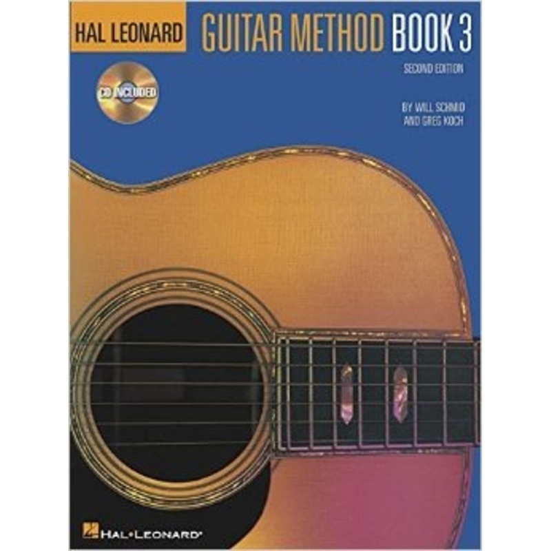 HAL LEONARD GUITAR METHOD BOOK 3 – BOOK/AUDIO