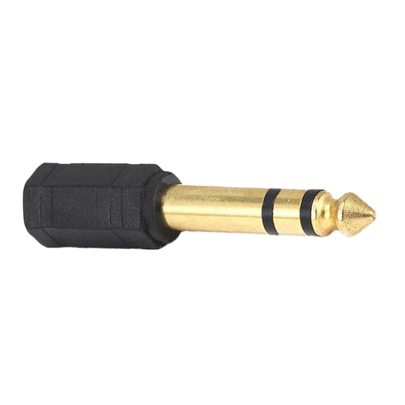 Premium 3.5mm TRS Female to 1/4 in. TRS Male Headphone Adaptor – Each