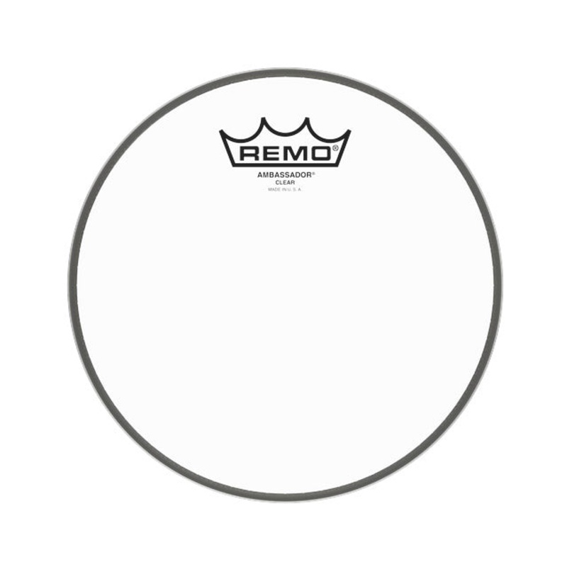 Remo Ambassador Clear Drumhead – 8 in.