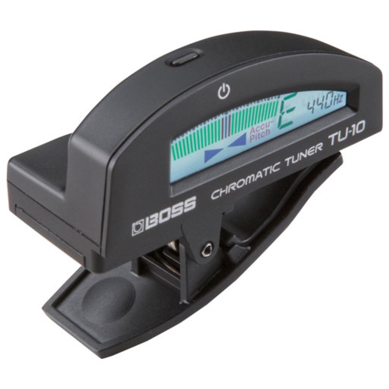 BOSS TU-10 Clip-On Chromatic Tuner Black