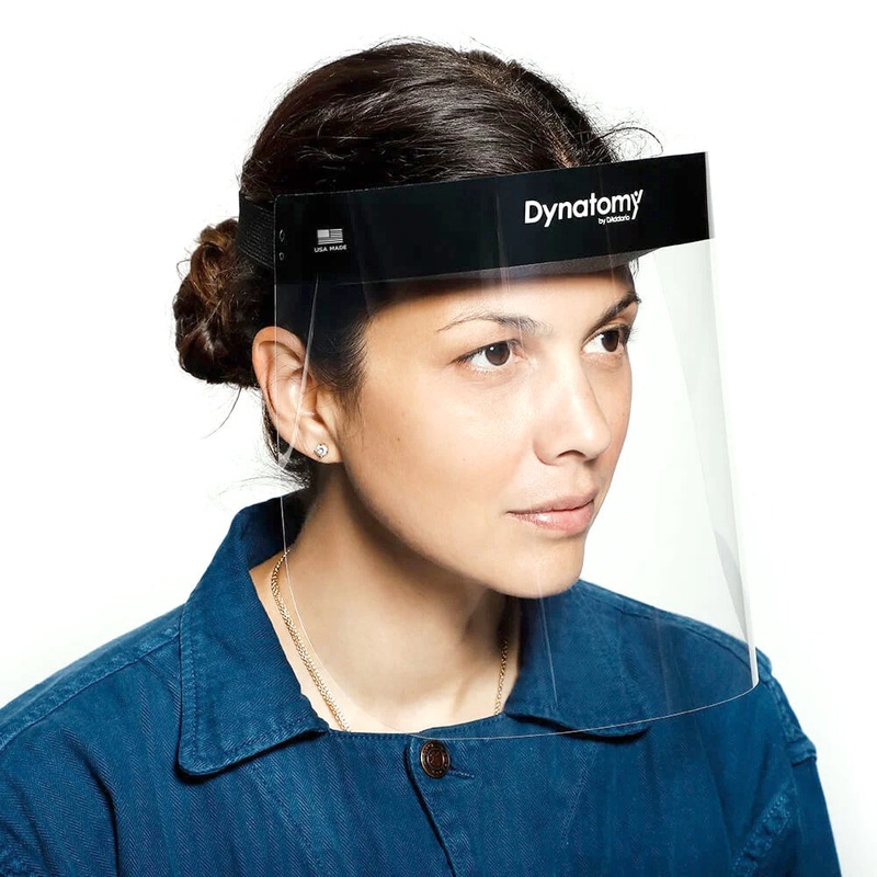 D’Addario Dynatomy Face Shield 10-Pack, Made in USA
