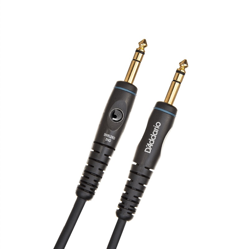 D’Addario PW-GS-10 Custom Series Straight to Straight Instrument Cable – 10 ft.
