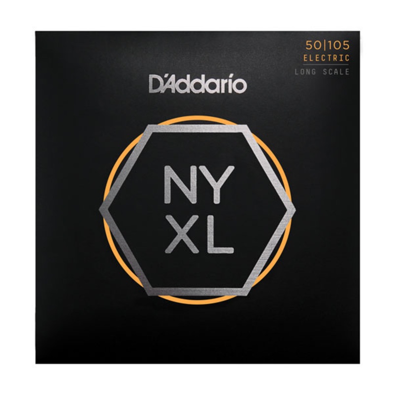 DAddario NYXL50105 Nickel Wound Bass Guitar Strings Medium 50-105 Long Scale