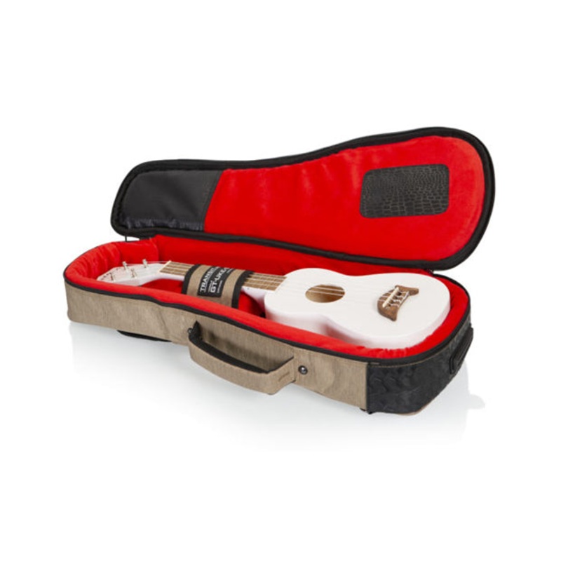 Gator Tan Transit Bag – Soprano Ukulele