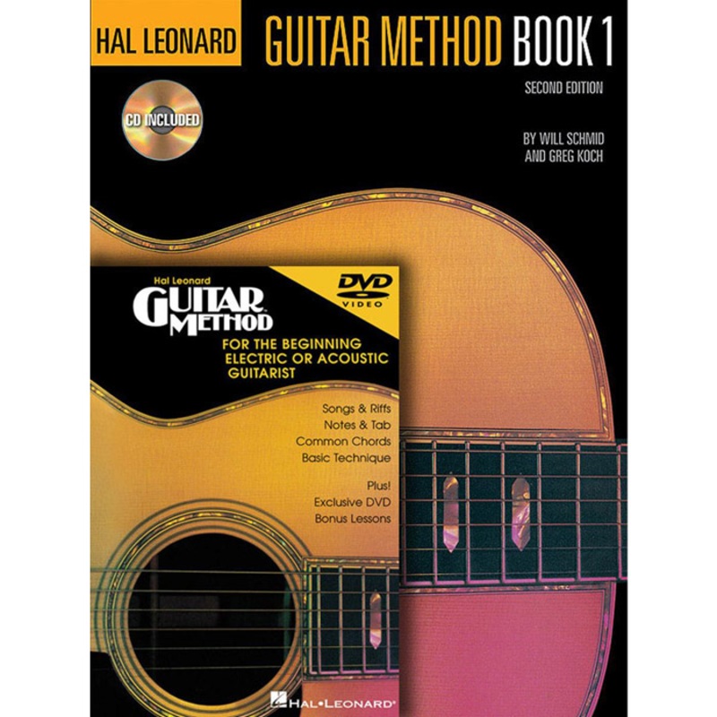 Hal Leonard Guitar Method Book 1 With Book 1/CD and DVD Pack