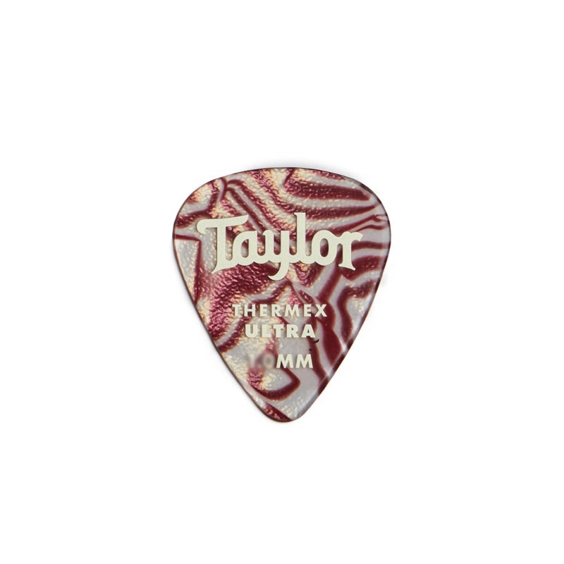 Taylor Premium Darktone 351 Thermex Ultra Picks – Ruby Swirl – 1.25mm (6-Pack)