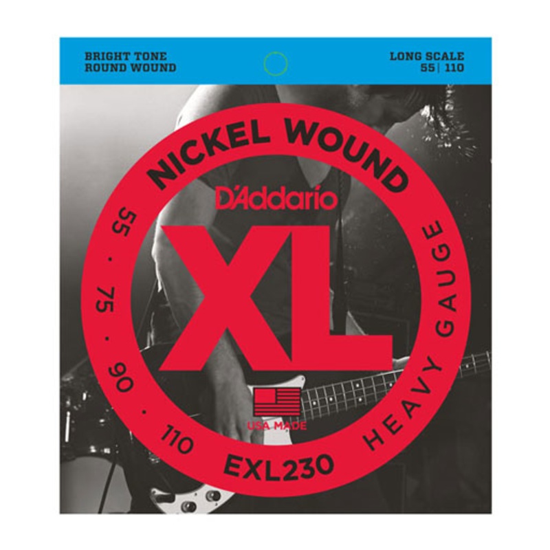 DAddario EXL230 Nickel Wound Bass String Heavy 55-110 Long Scale