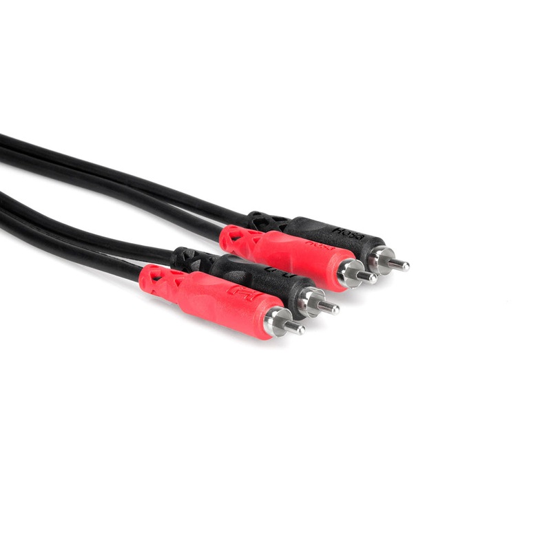 Hosa CRA-204 Stereo Interconnect Dual RCA to Same – 13 ft.