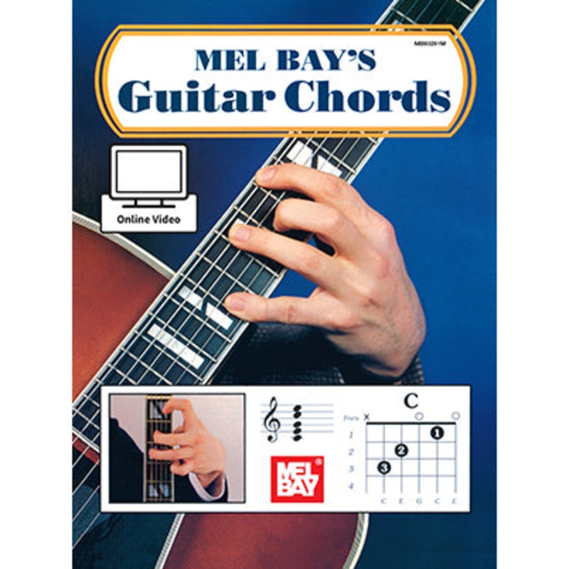 Mel Bay Guitar Chords – Book with Online Video