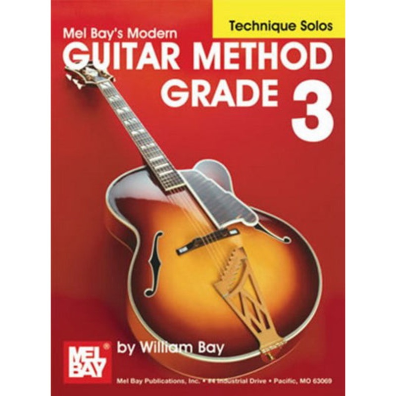 Mel Bay Modern Guitar Method Grade 3 – Technique Solos – Book
