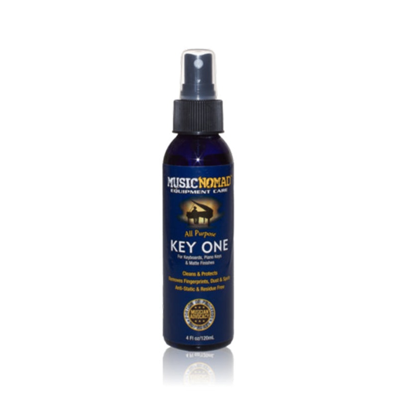 Music Nomad Key ONE All Purpose Cleaner – For Keyboards, Piano Keys & Matte Finishes
