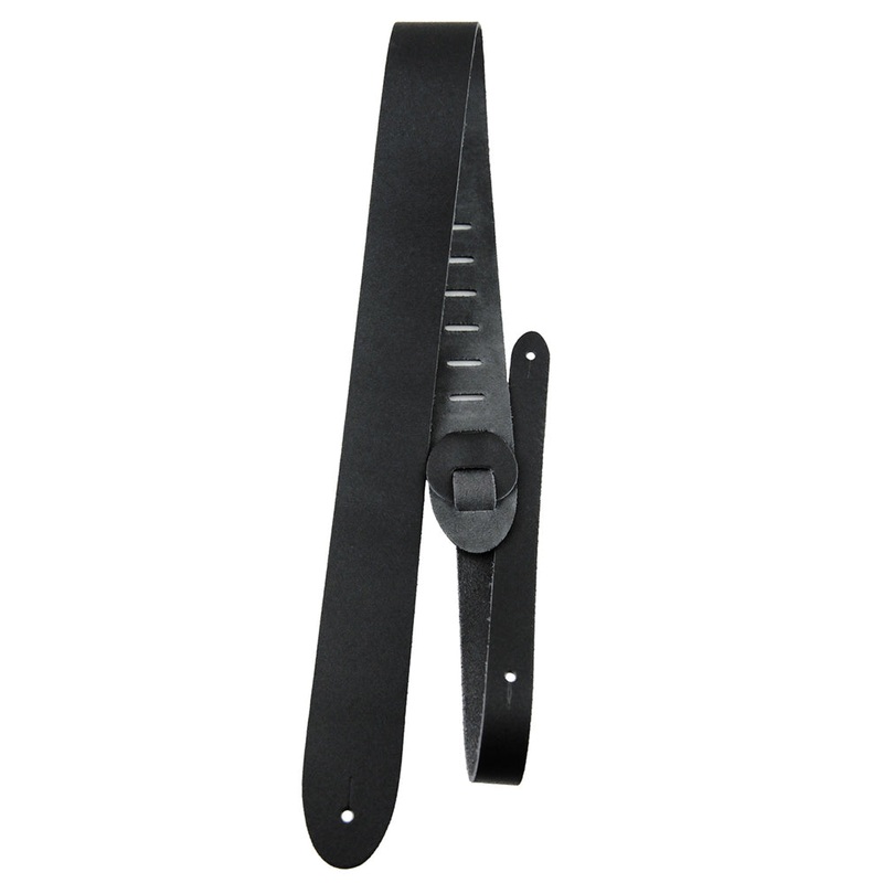Perris Leathers Model 177 Basic Leather 2 in. Guitar Strap – Black