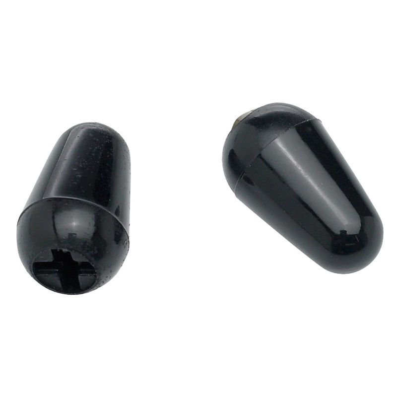Fender Stratocaster Switch Tips – Black (2 Pack)