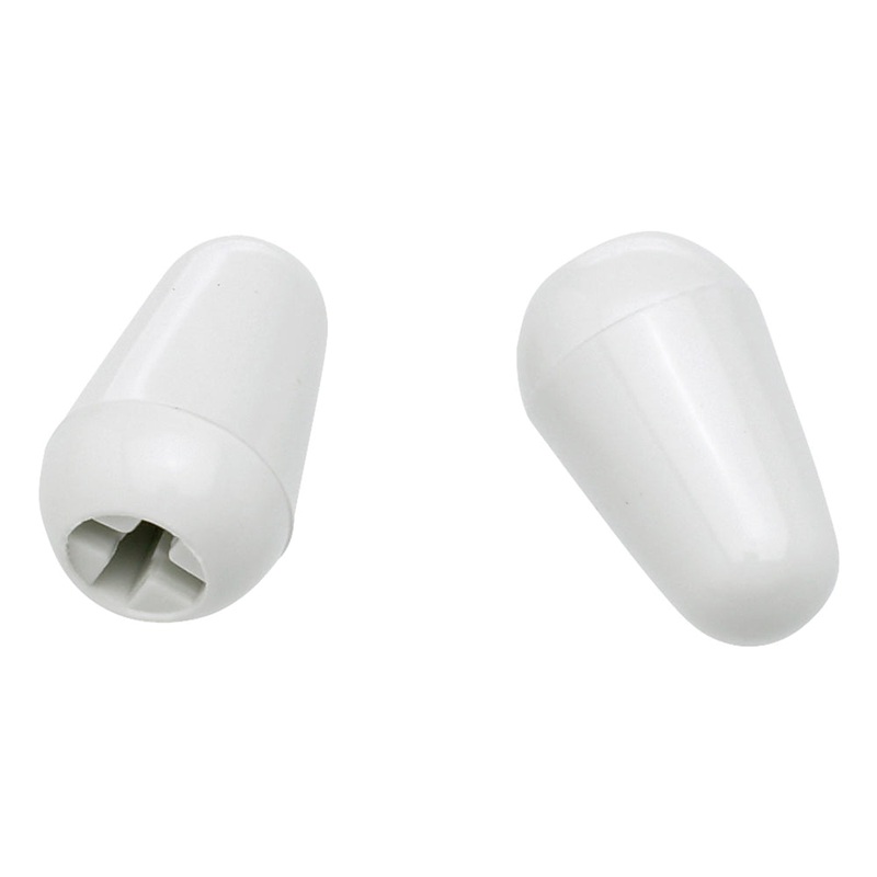 Fender Stratocaster Switch Tips – White (2 Pack)
