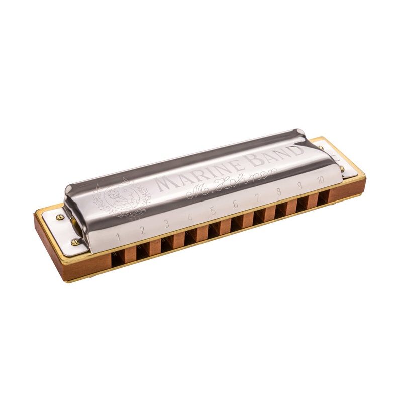 Hohner Marine Band 1896 Harmonica, Key of Bb
