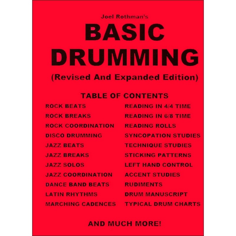 Joel Rothman Basic Drumming Book