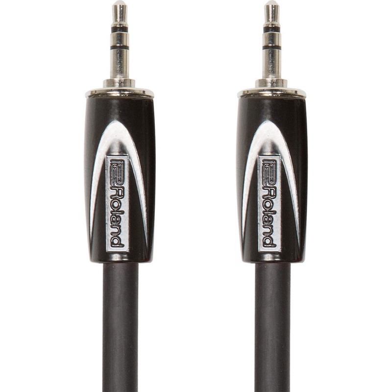 Roland RCC-5-3535 Black Series Interconnect Cable with Dual 1/8 in. TRS – 5 ft.