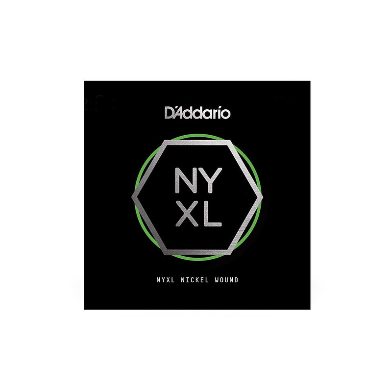 D’Addario – NYNW021 – NYXL Nickel Wound Single Electric Guitar String .021