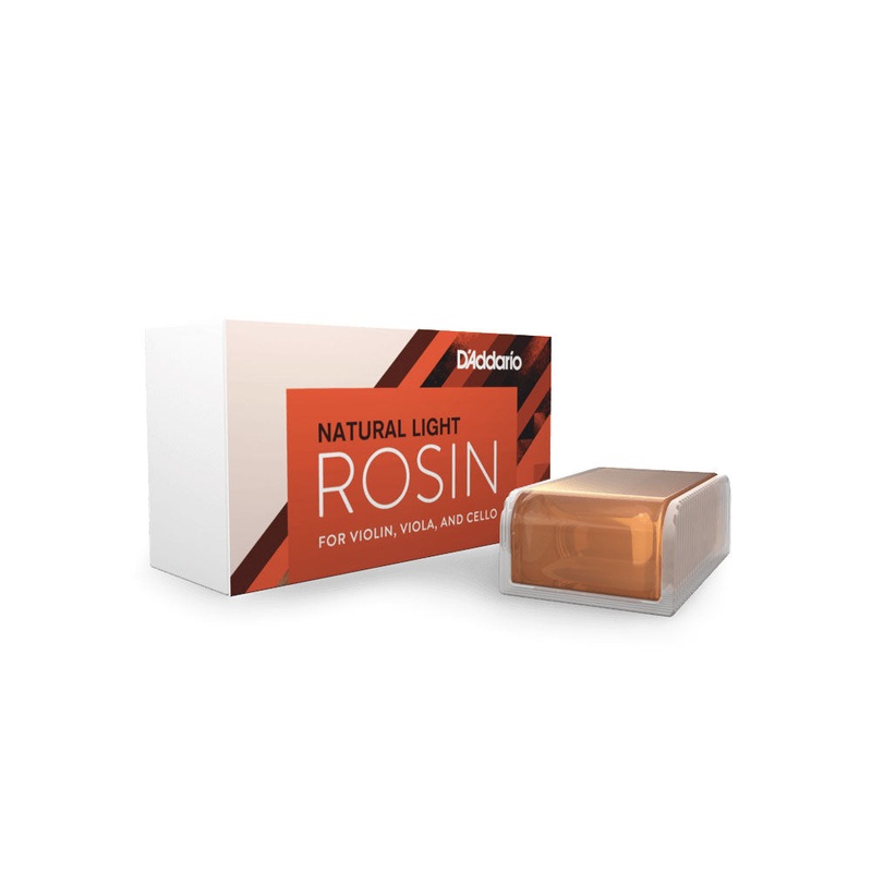 D’Addario – RVR200 – Natural Light Rosin for Violin, Viola, & Cello