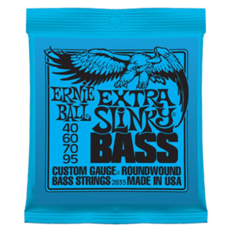 Ernie Ball Extra Slinky Bass Strings – Nickel Wound