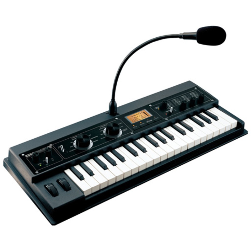 Korg microKorg XL Plus Analog Modeling Synthesizer with Vocoder – Black