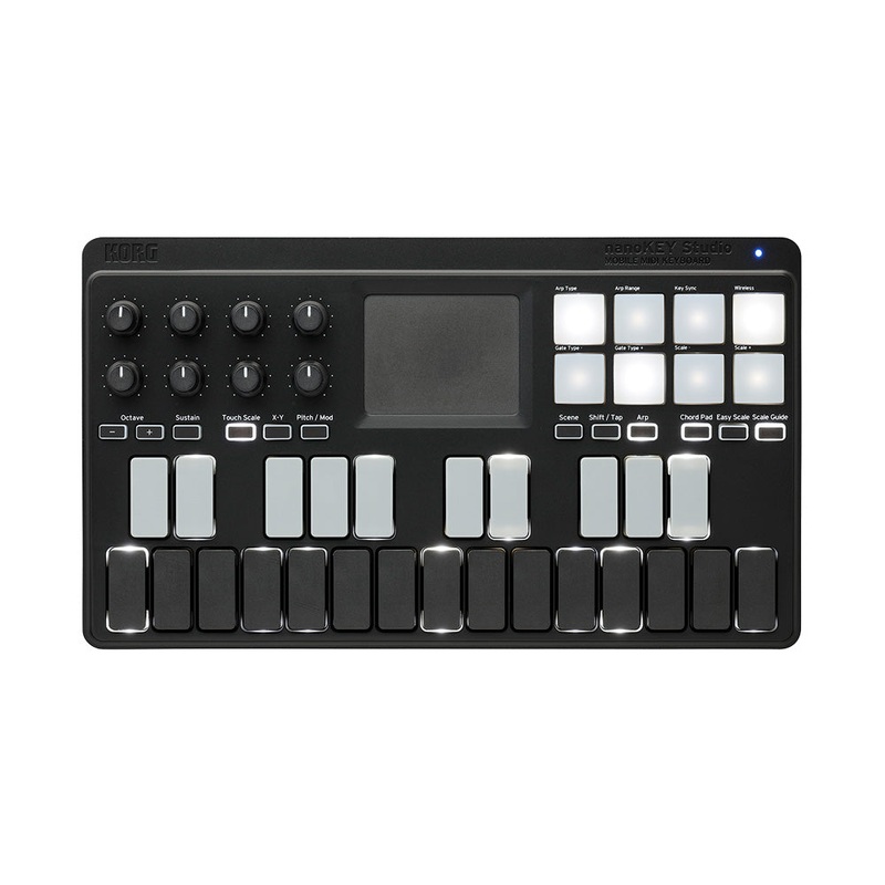 Korg nanoKEY Studio Bluetooth/USB MIDI and Pad Controller