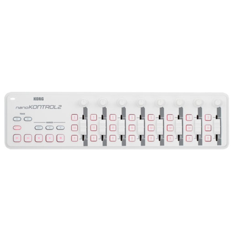 Korg nanoKONTROL2 Slim-Line USB Controller White