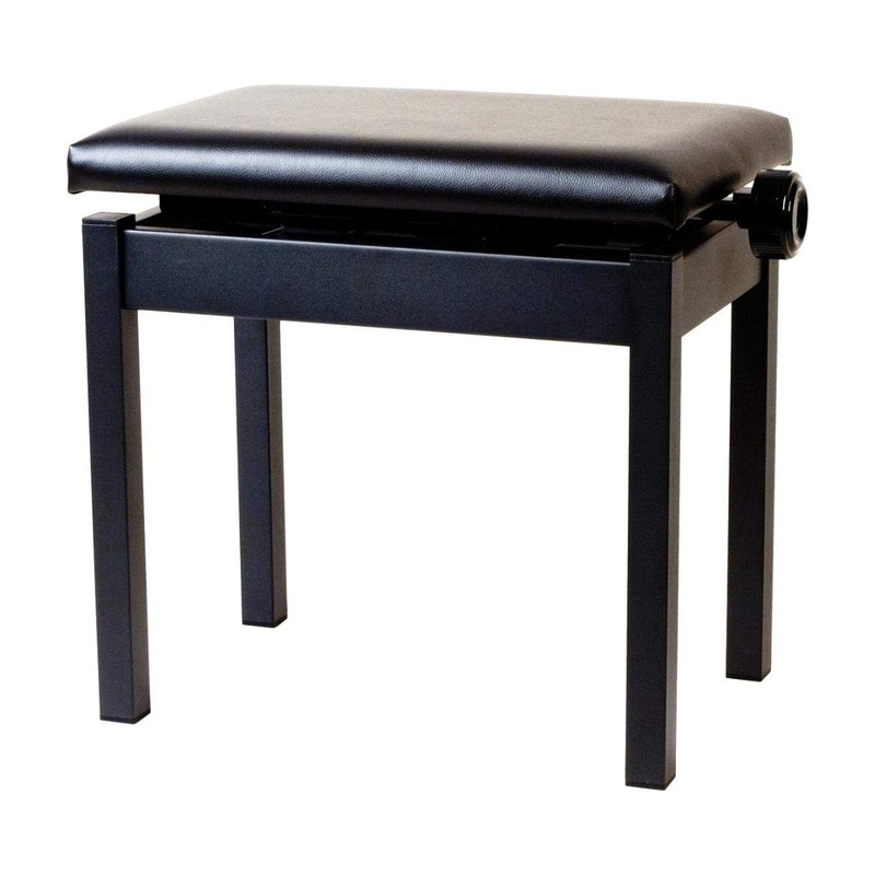 Palatino BP-300-BK Piano Bench – Metal Frame & Adjustable