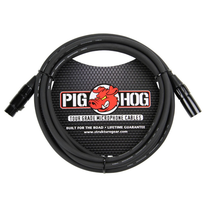 Pig Hog PHM10 8mm Microphone XLR Cable – 10 ft.