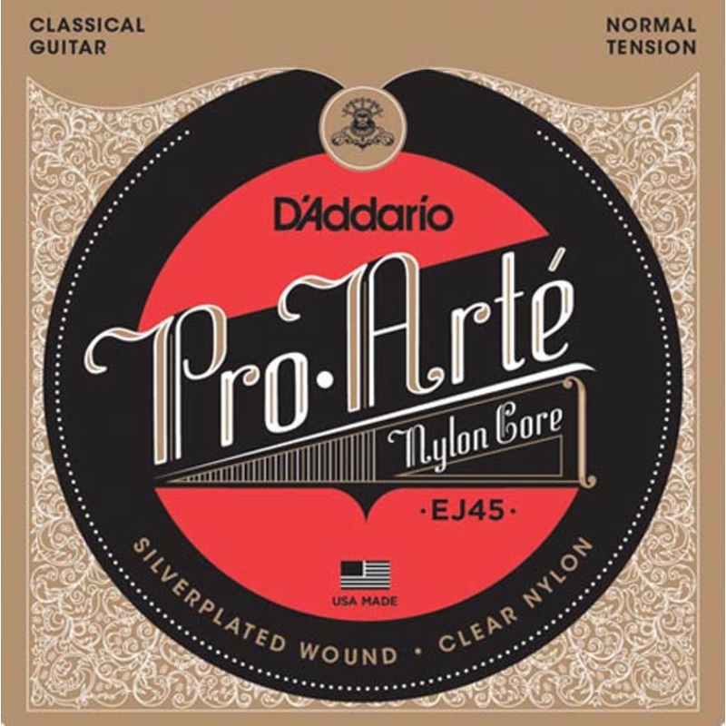 DAddario EJ45 Pro-Arte Nylon Classical Guitar Strings Normal Tension
