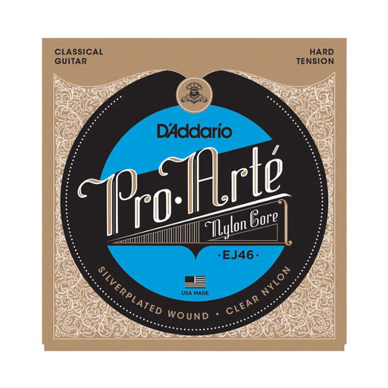 DAddario EJ46 Pro-Arte Nylon Classical Guitar Strings Hard Tension