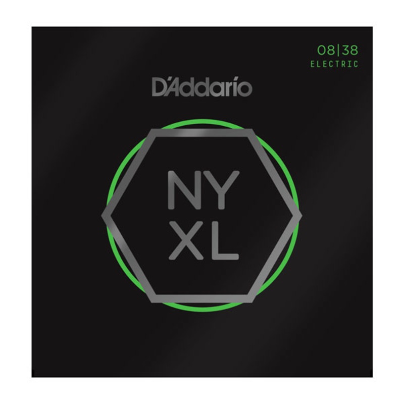 DAddario NYXL0838 Nickel Wound Electric Guitar Strings Extra Super Light 8-38