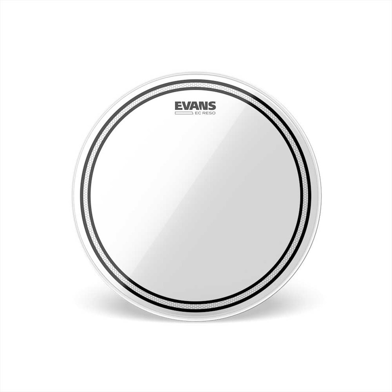 Evans TT08ECR EC Reso Drumhead Resonant – 8 in.