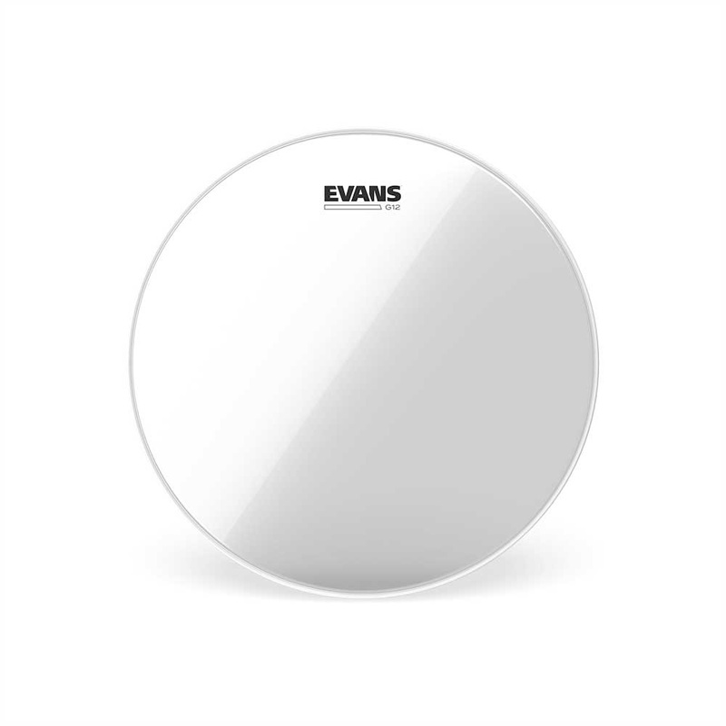Evans – TT08G12 – G12 Clear Drumhead – 8 in Batter