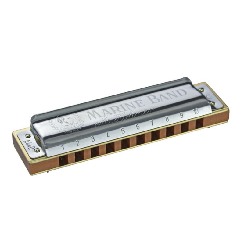 Hohner 1896BX-Bf Marine Band 1896 Classic Harmonica – Key of Bb