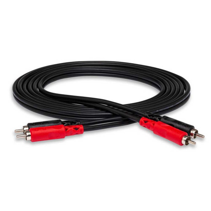 Hosa – CRA-203 3m Stereo Interconnect Cable – Dual RCA Male to Same