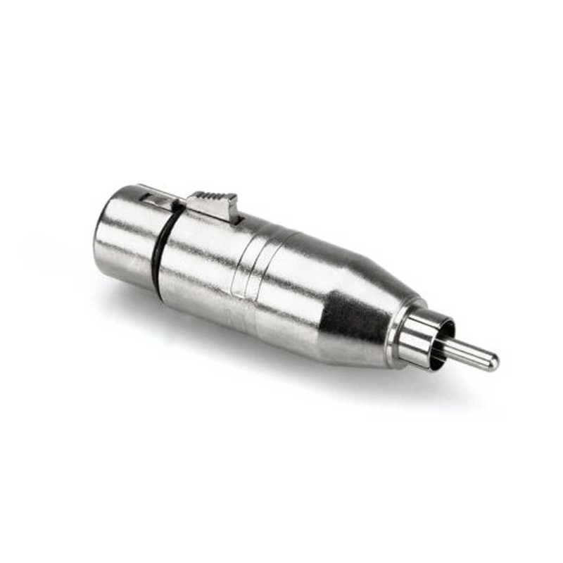 Hosa – GXR-134 – Straight Adapter – XLR Female to RCA Male