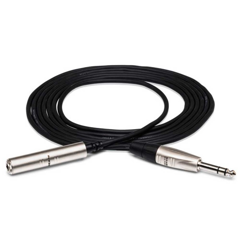 Hosa – HXSS-005 – 5 ft Pro Headphone Extension Cable – REAN 1/4 in TRS Female to Male