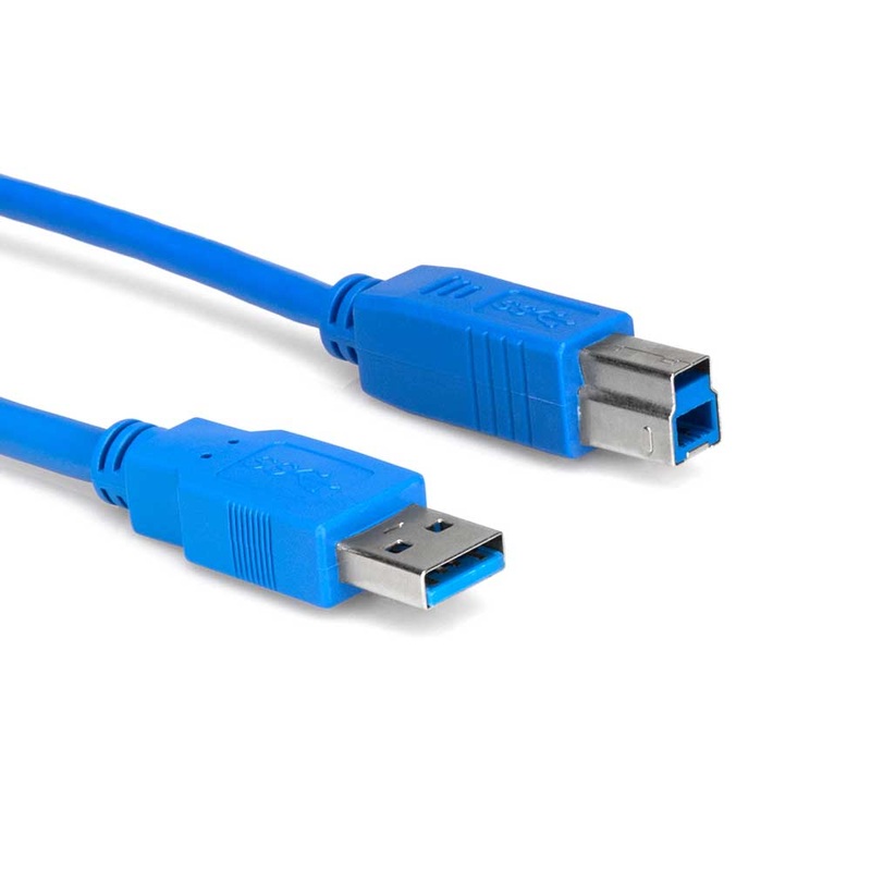 Hosa – USB-306AB – 6 ft SuperSpeed USB 3.0 Cable – Type A to Type B