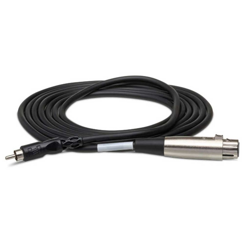 Hosa – XRF-103 – 3 ft Unbalanced Interconnect Cable – XLR Female to Single RCA Male