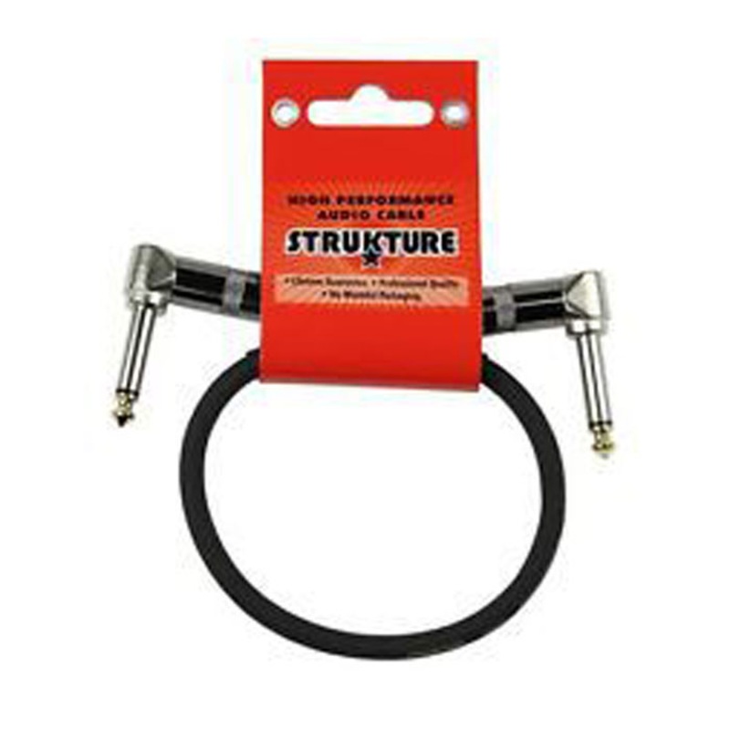 Strukture SC01RR Angle to Angle Instrument Cable – 1 ft.