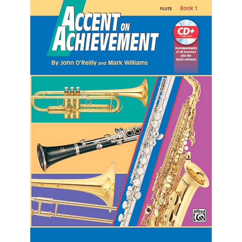 Alfred – 00-17081 – Accent on Achievement – Flute – Book 1 with CD