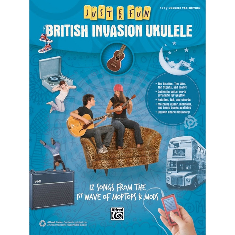 Alfred – 00-42566 – Just for Fun – British Invasion Ukulele