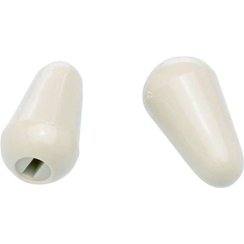 Fender – 0056253049 – Stratocaster Switch Tips – Parchment – 2 Pack