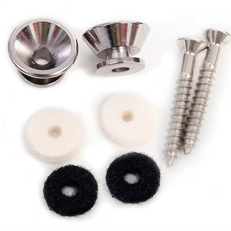 Fender – 0063267049 – American Standard Strap Buttons – Chrome – 2 Pack