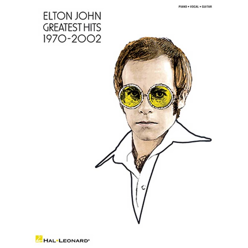 Hal Leonard – HL00306640 – Elton John  Greatest Hits 1970-2002